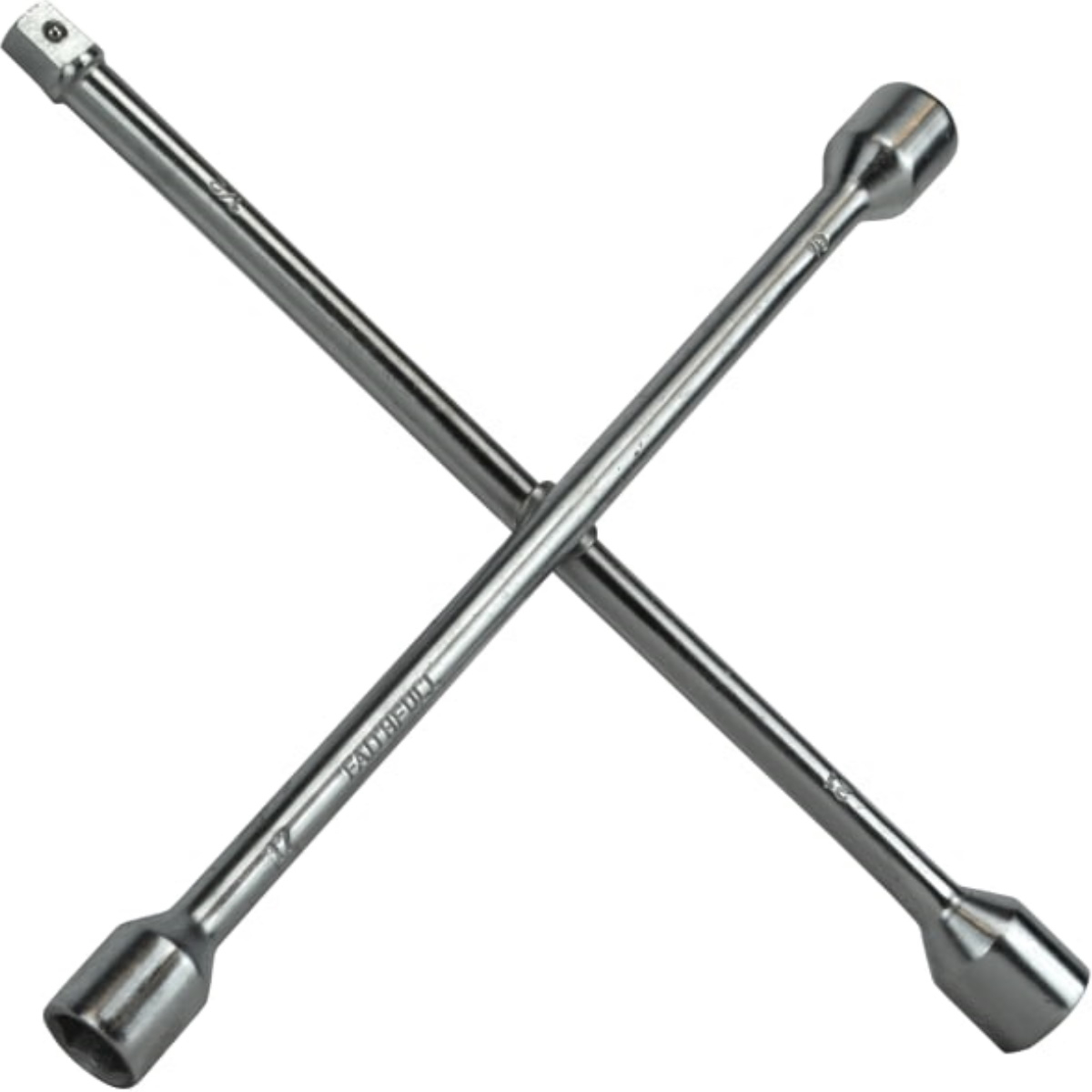 Faithfull FAIAUWB4WC 4-Way Wheel Brace Chrome Plated 14in (350mm)