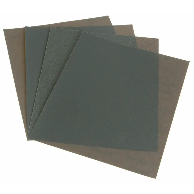 Faithfull FAIAWDP4A Wet & Dry Paper Sanding Sheets 230 x 280mm Assorted (Pack x 4)