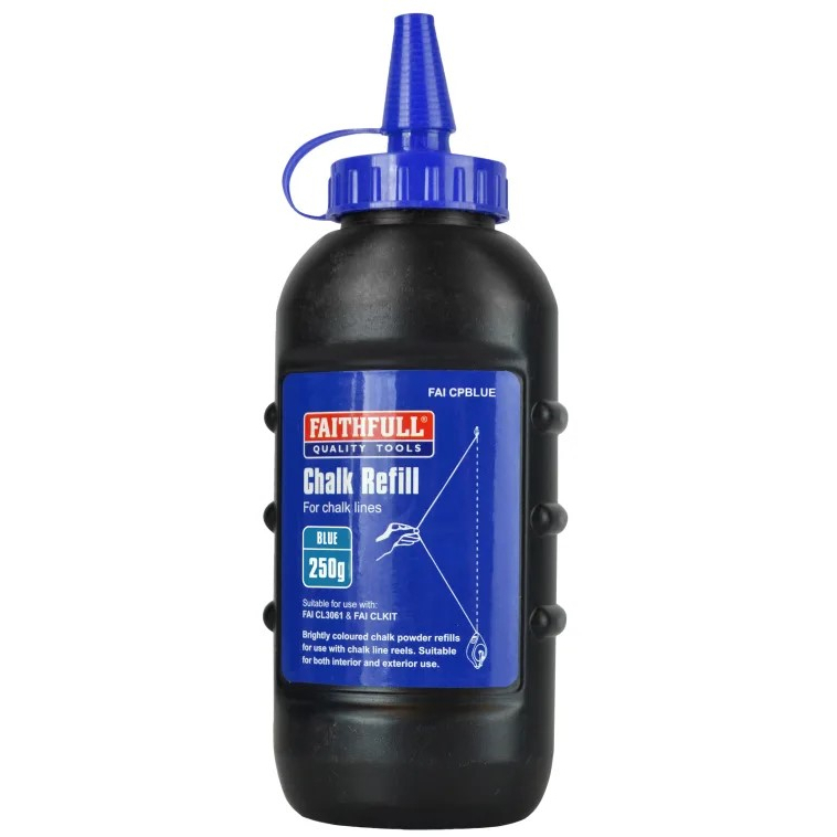Faithfull FAICPBLUE Chalk Powder Blue 250g