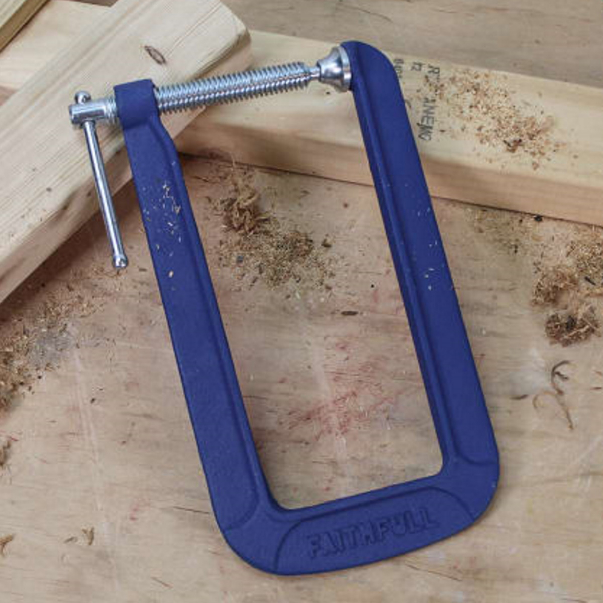 Faithfull FAIG8DT Deep Throat G-Clamp 85mm (3.1/4in)