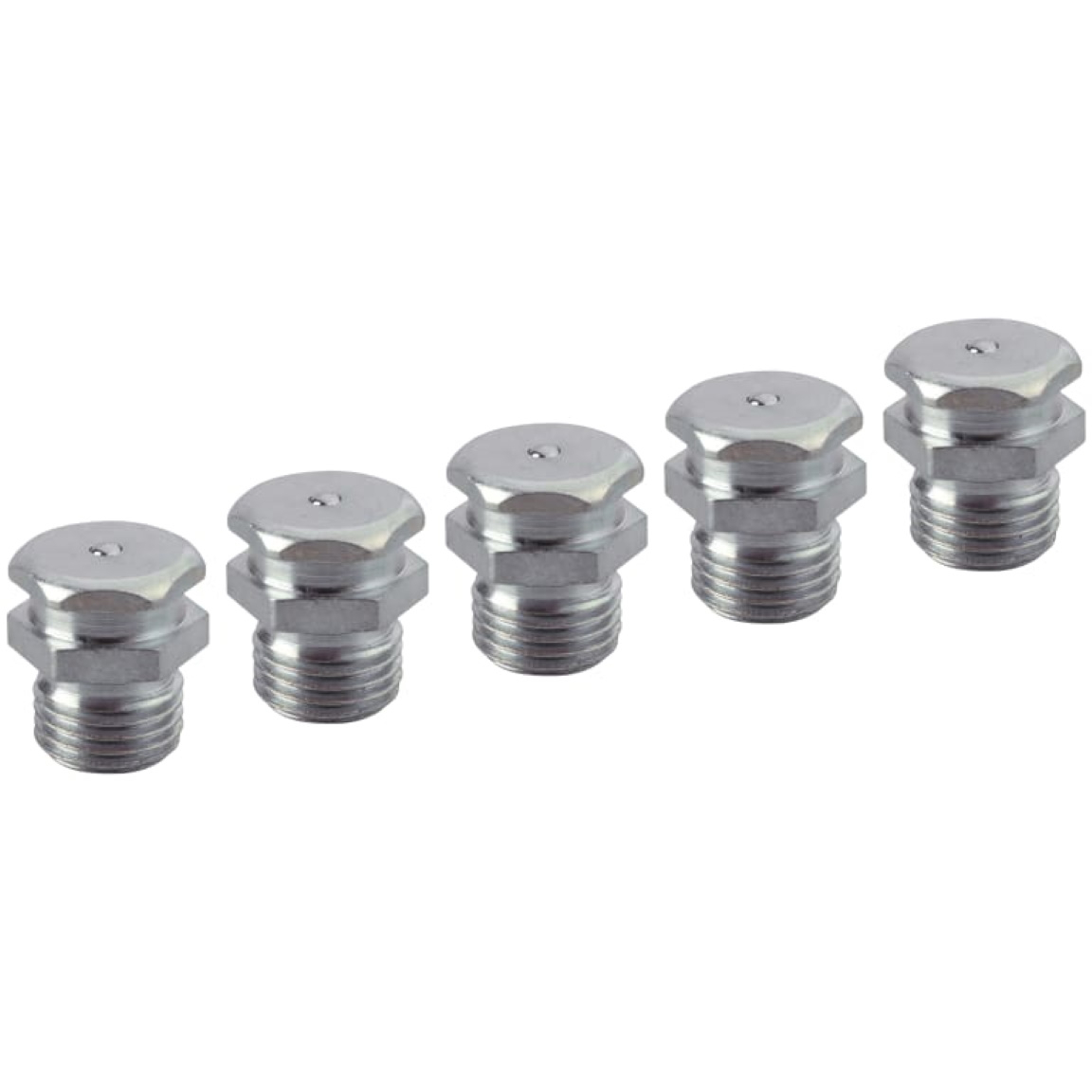 Faithfull FAIGGN14BSPB Grease Nipple Button 1/4in BSP (Pack 5)