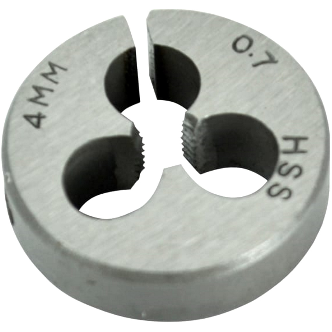 Faithfull FAIHSSDM4 HSS Straight Flute Split Die M4 x 0.7, 13/16in OD