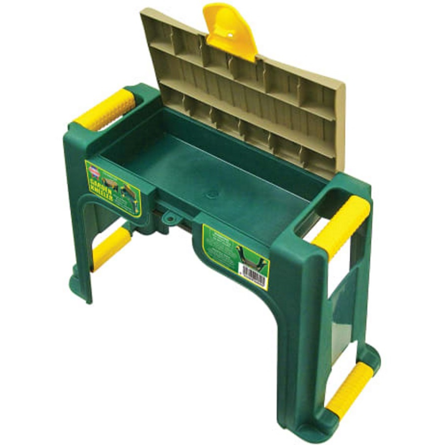 Faithfull FAIKNEELER Garden Kneeler Stool and Storage Box in One. 