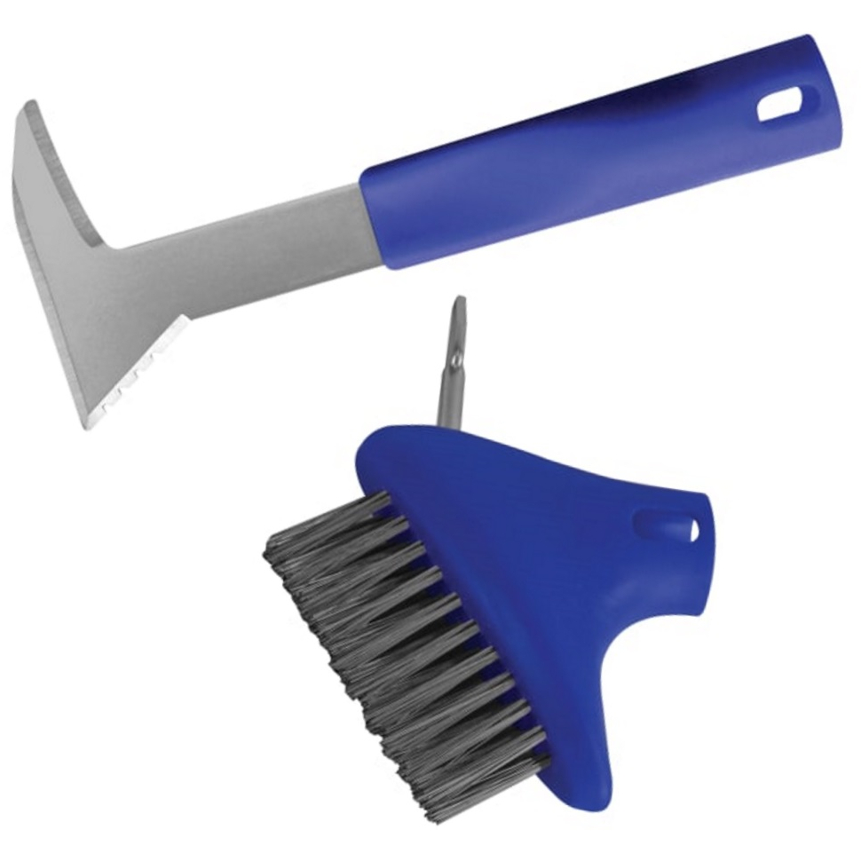 Faithfull FAIPATKIT Auto-Lock Patio Steel Brush and Weeder