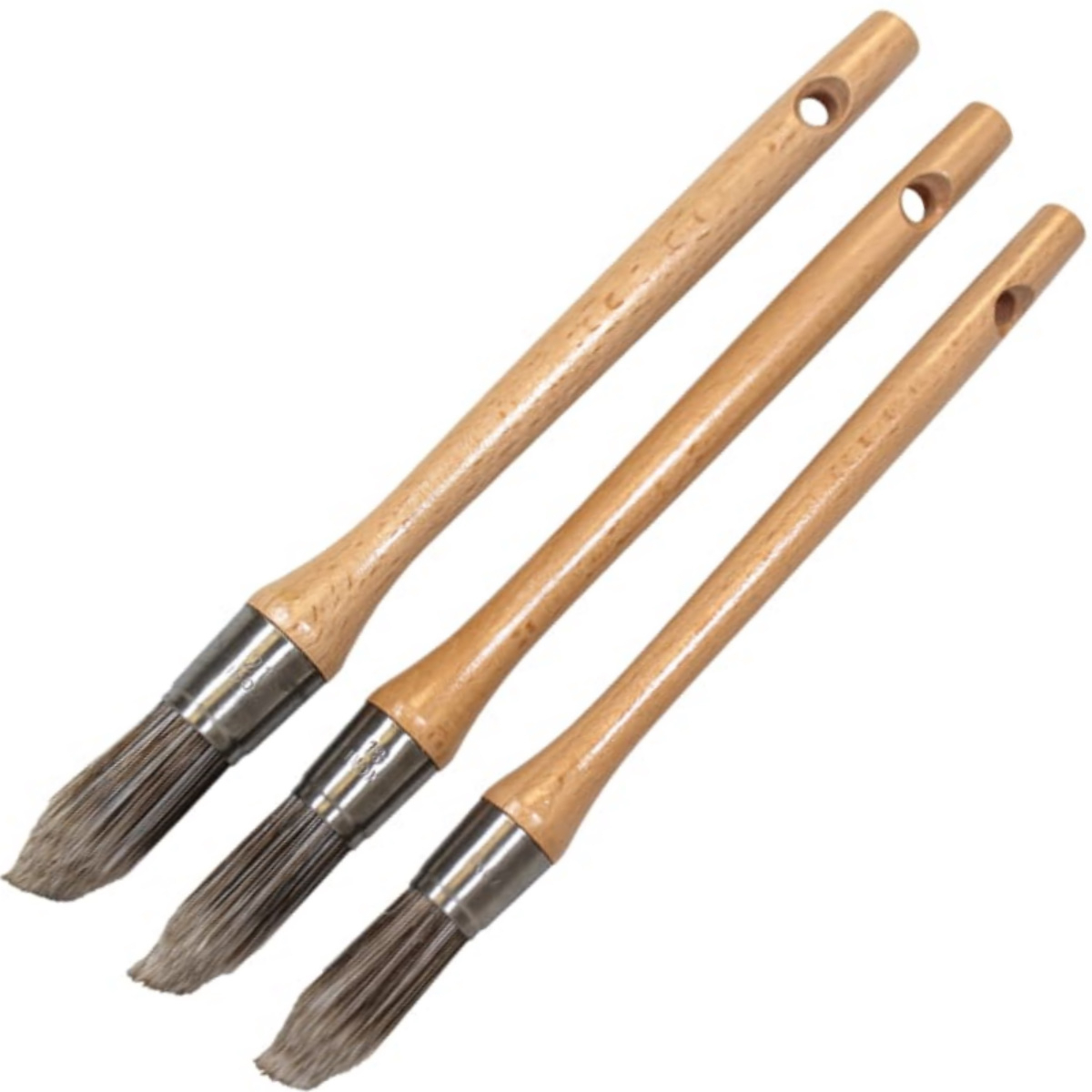 Faithfull FAIPBPOINT3 Pointed Brush Set 3 Piece