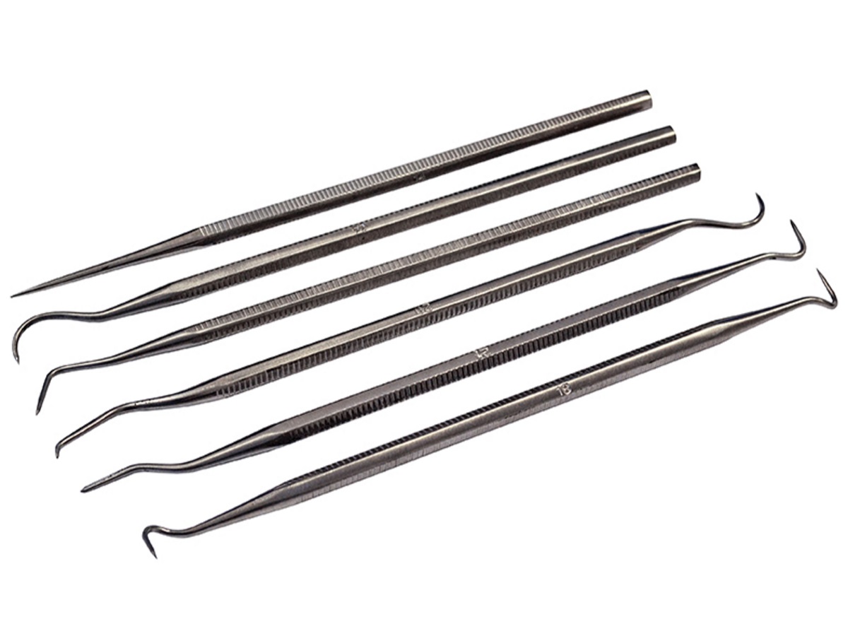 Faithfull FAIPICKSET Stainless Steel Pick and Hook Set