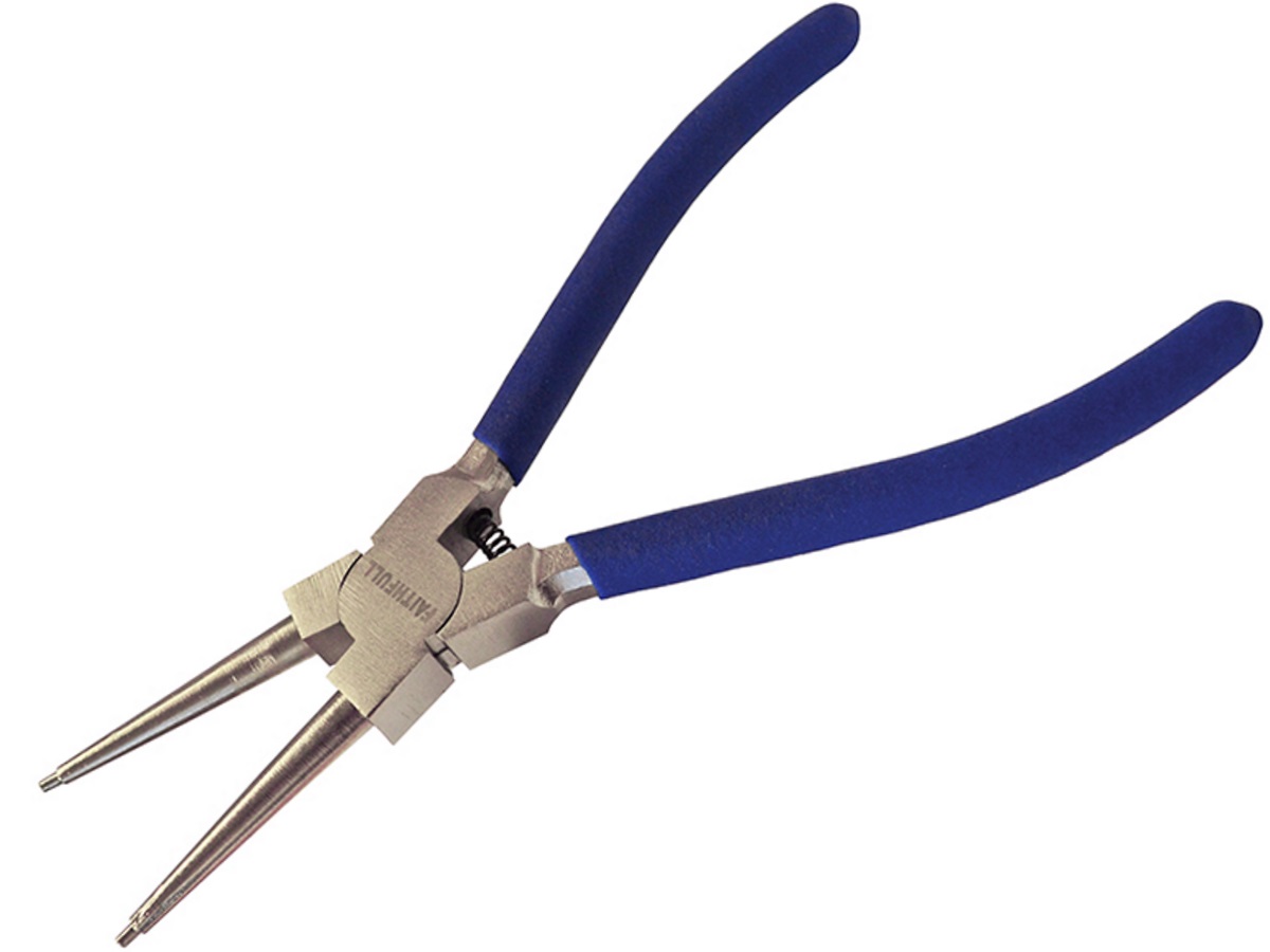 Faithfull FAIPLCIRINTS Internal Straight Circlip Pliers CRV - 180mm
