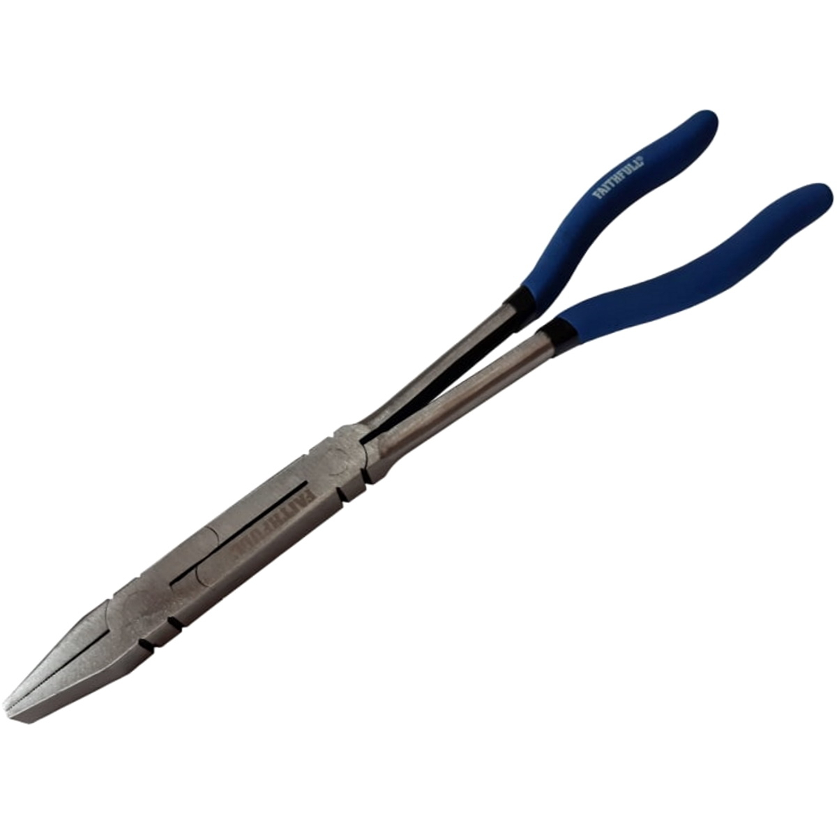 Faithfull CT04-003A Long Reach Flat Nose Pliers 300mm (12in) FAIPLLFN335