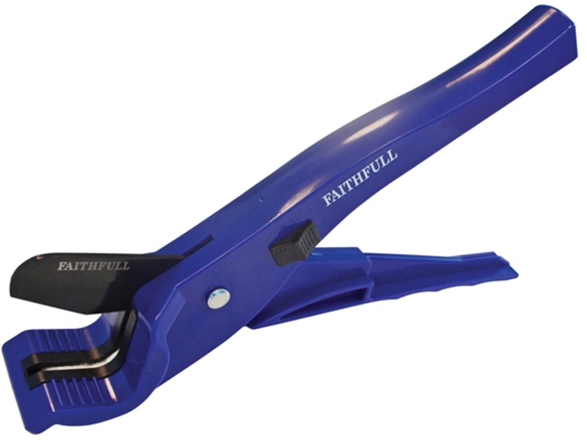 Faithfull FAIPPC328N Plastic Pipe Cutter 3-28mm Capacity