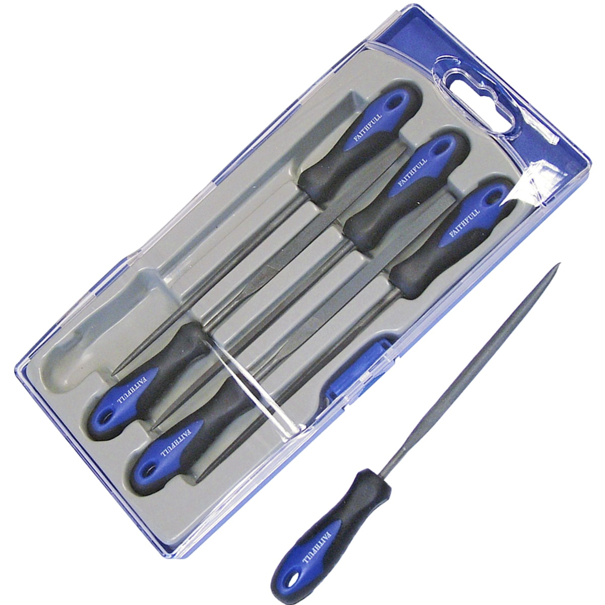 Faithfull FAIPPNEEDLE Precision Needle File Set 6 Piece