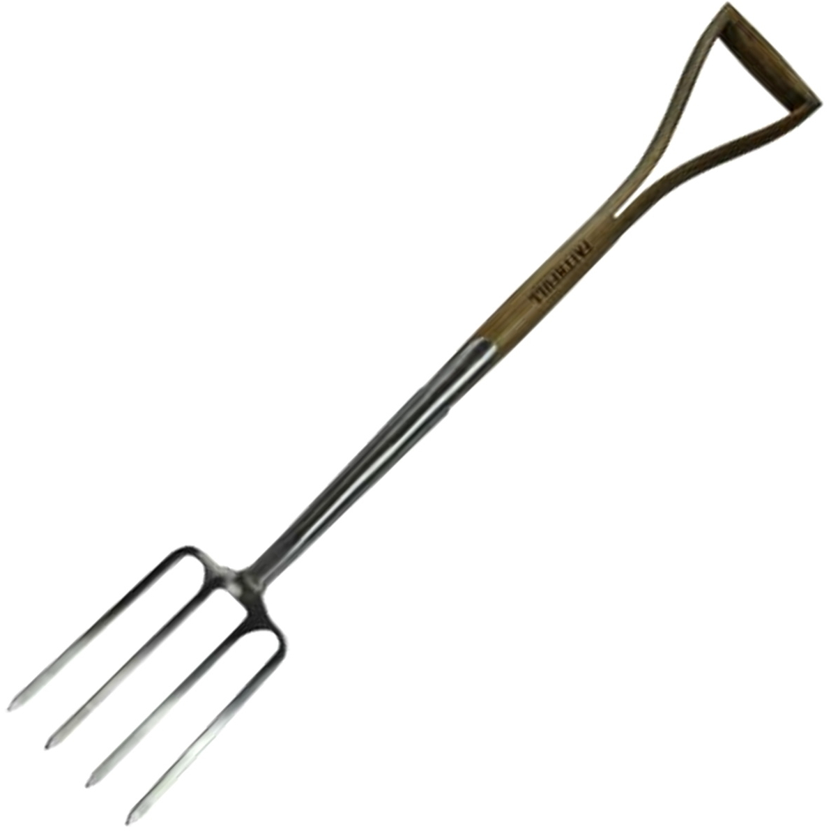 Faithfull FAIPRESDFSS Prestige Stainless Steel Digging Fork Ash Handle