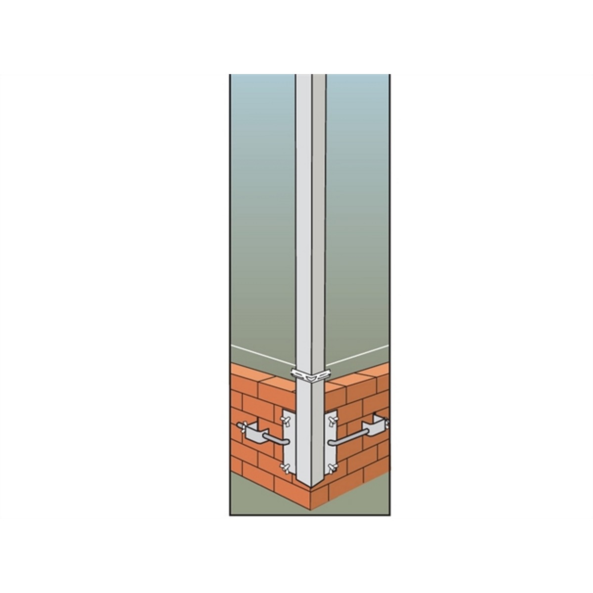 Faithfull FAIPROEXT External Building Profiles 2m + Fittings