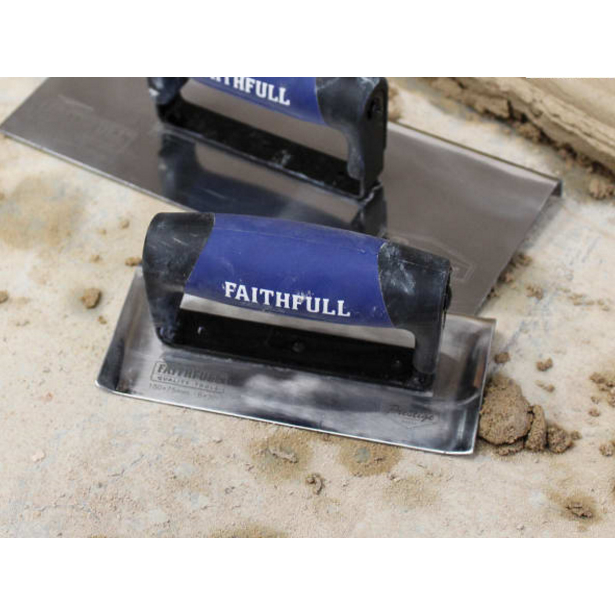 Faithfull FAIPTEDG6SS Prestige Edging Trowel 6 x 3"