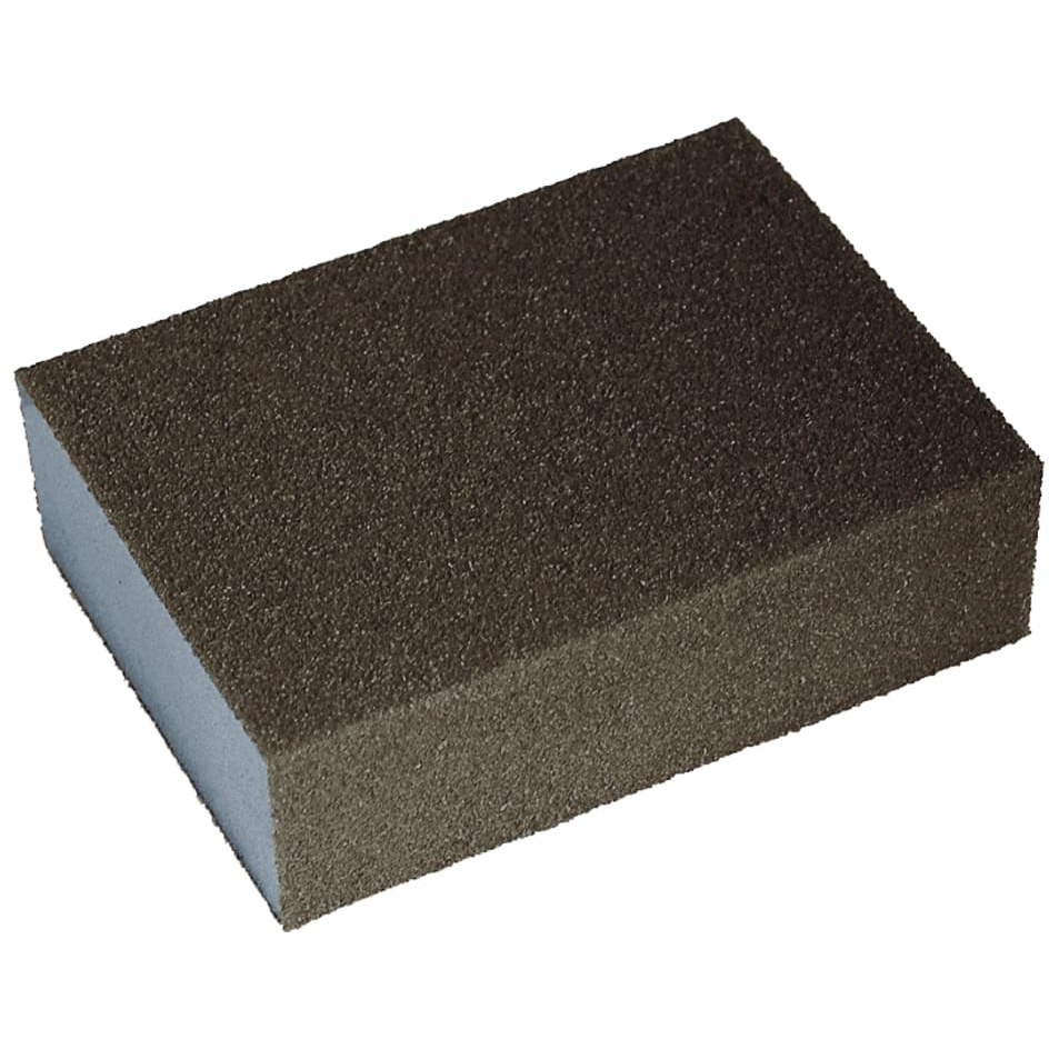 Faithfull FAISBMF Sanding Block - Medium/Fine 90 x 65 x 25mm