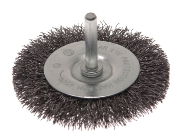 Faithfull FAIWBS50C Wire Brush 50 x 6mm Shank 0.30mm