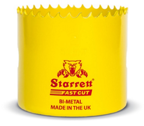 Starrett FCH0400 102mm (4") Bi-Metal Fast Cut Holesaw
