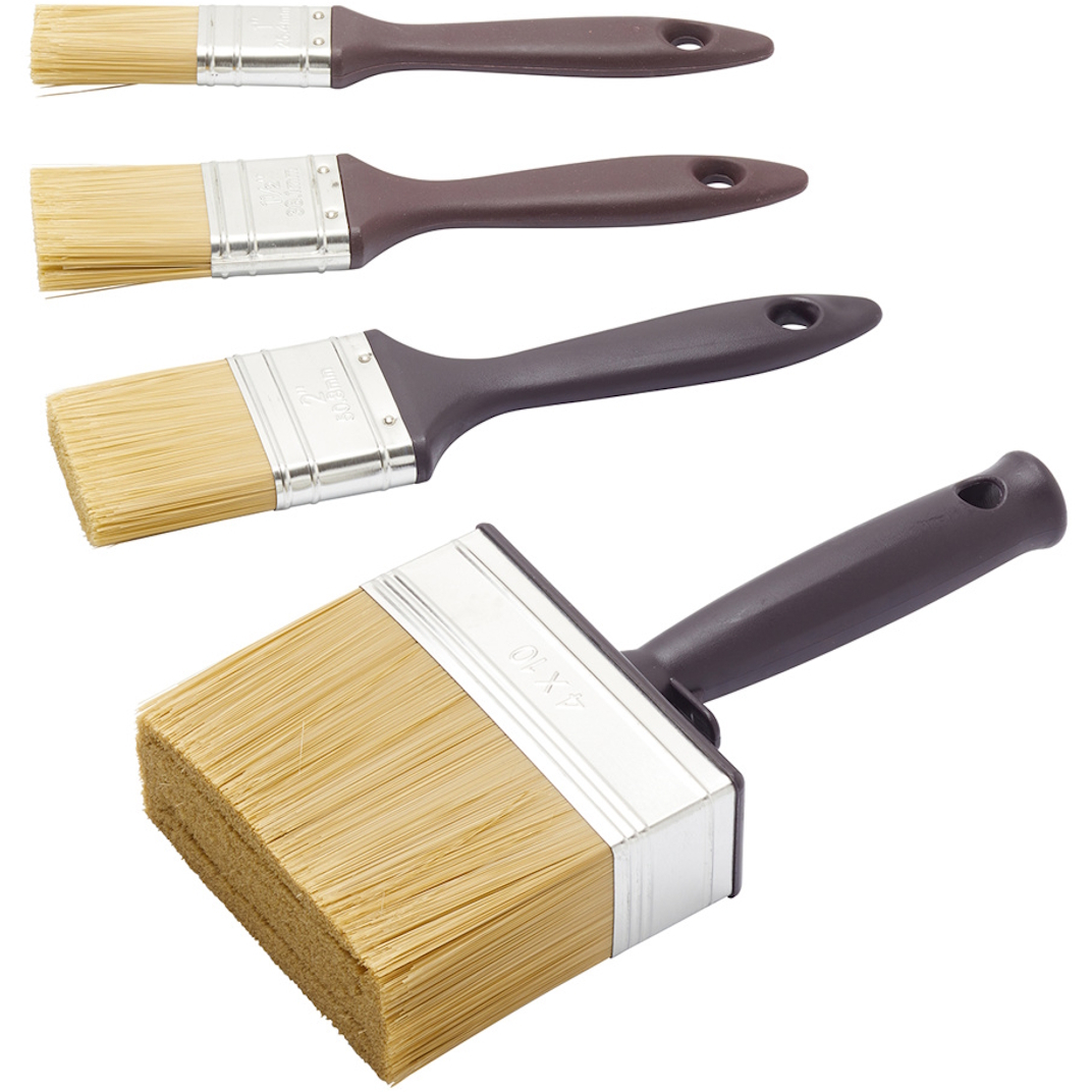 Fit For The Job FBWD005 4 Piece Woodcare Brush Set