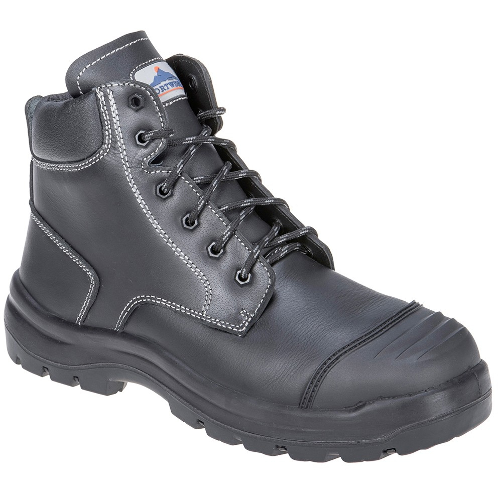 Portwest FD10 Clyde Safety Boot S3 HRO CI HI FO - Black - UK10.5