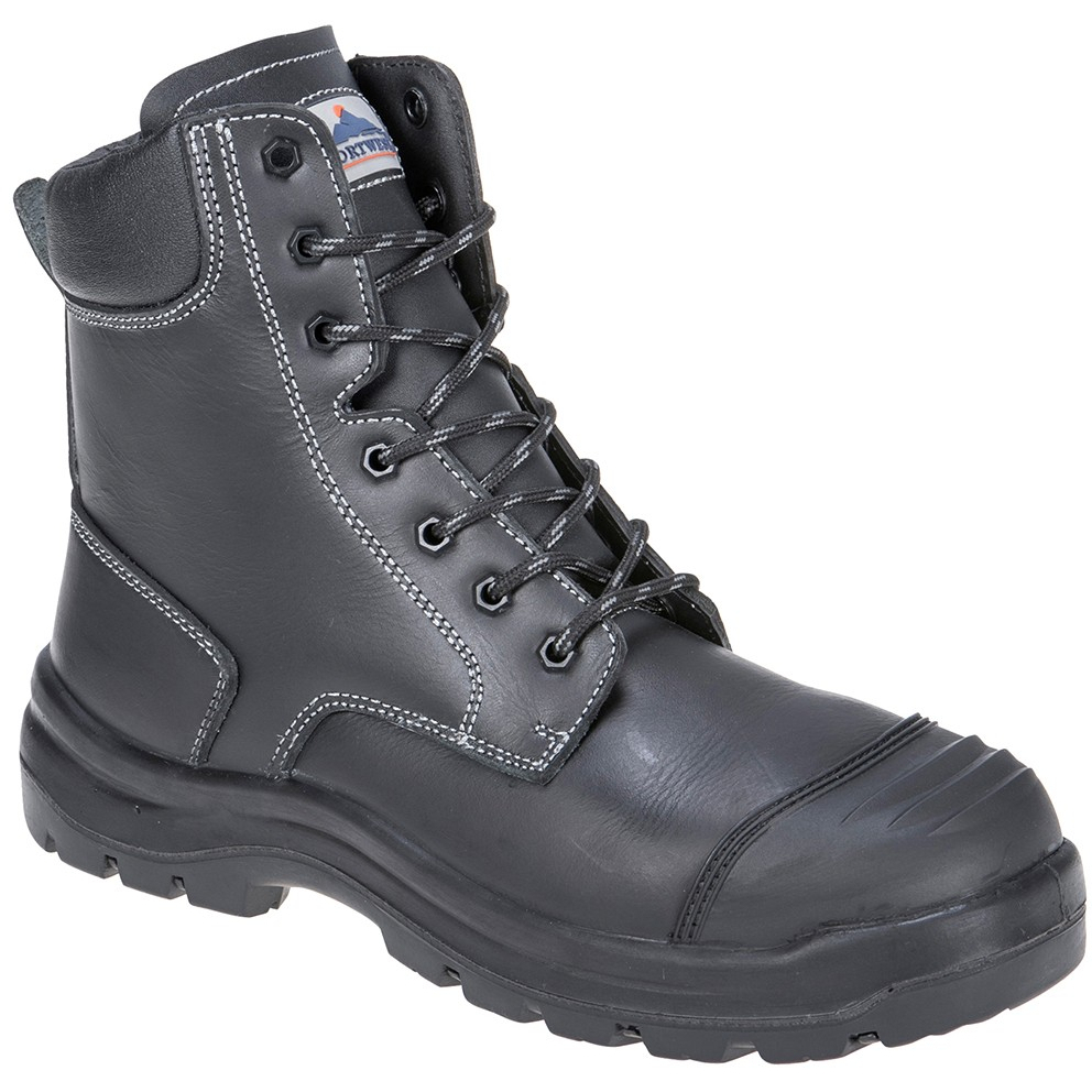 Portwest FD15 Eden Safety Boot S3 HRO CI HI FO - Black-UK10