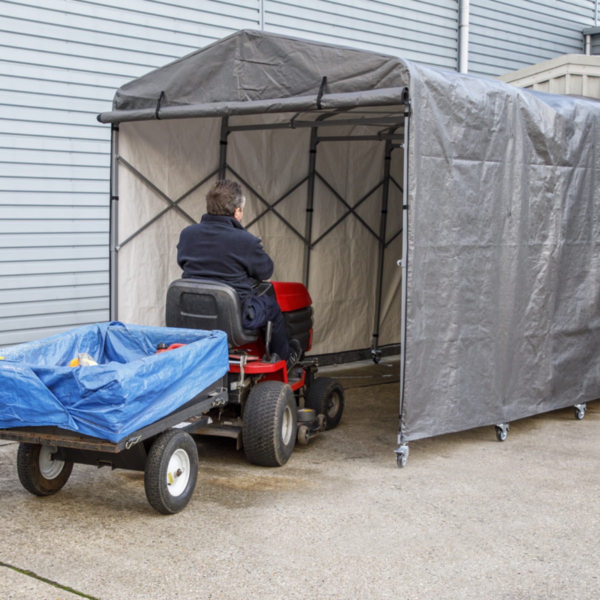 Sealey FGE01 Foldable Garage Extension 2.5 x 4.5 x 2.5m