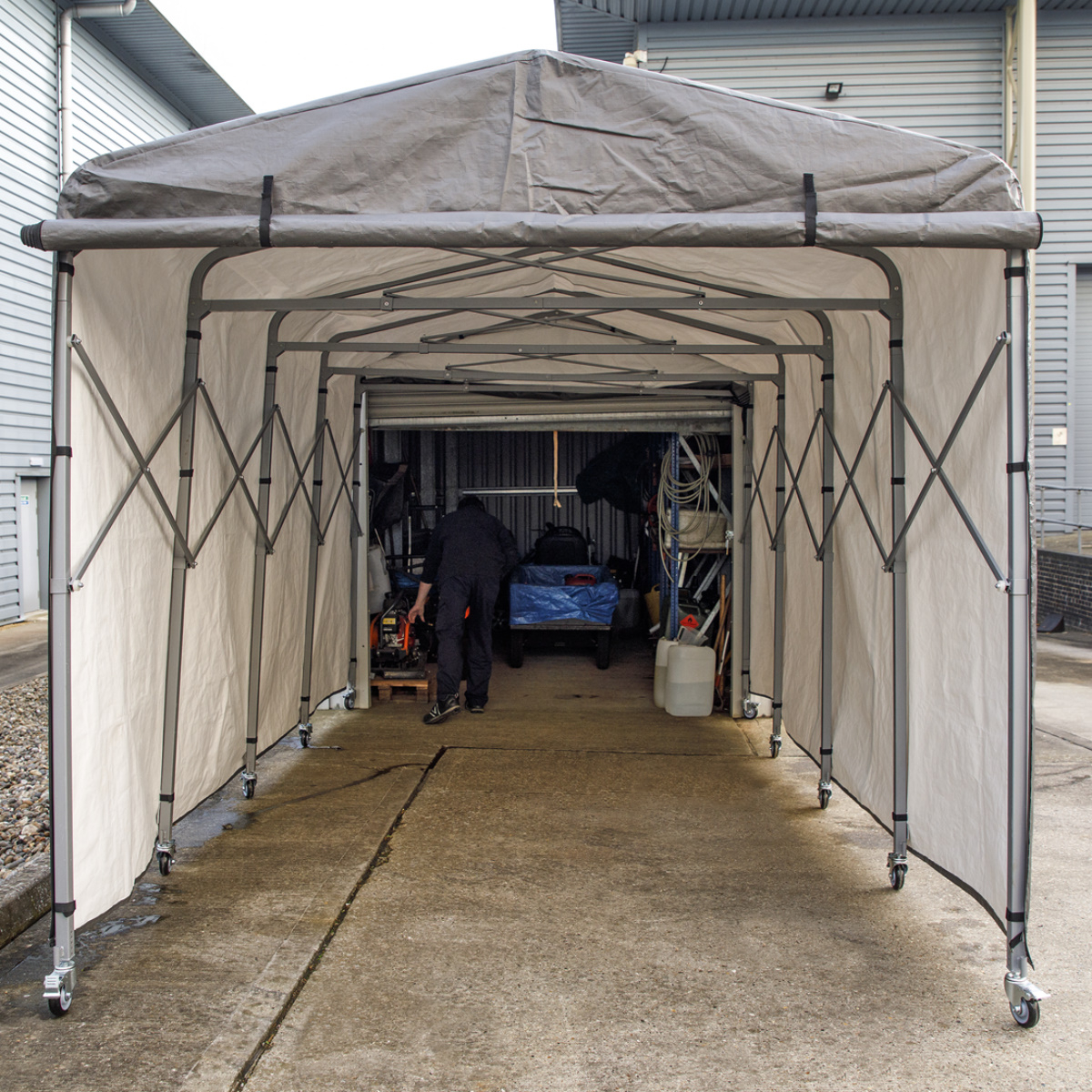 Sealey FGE01 Foldable Garage Extension 2.5 x 4.5 x 2.5m