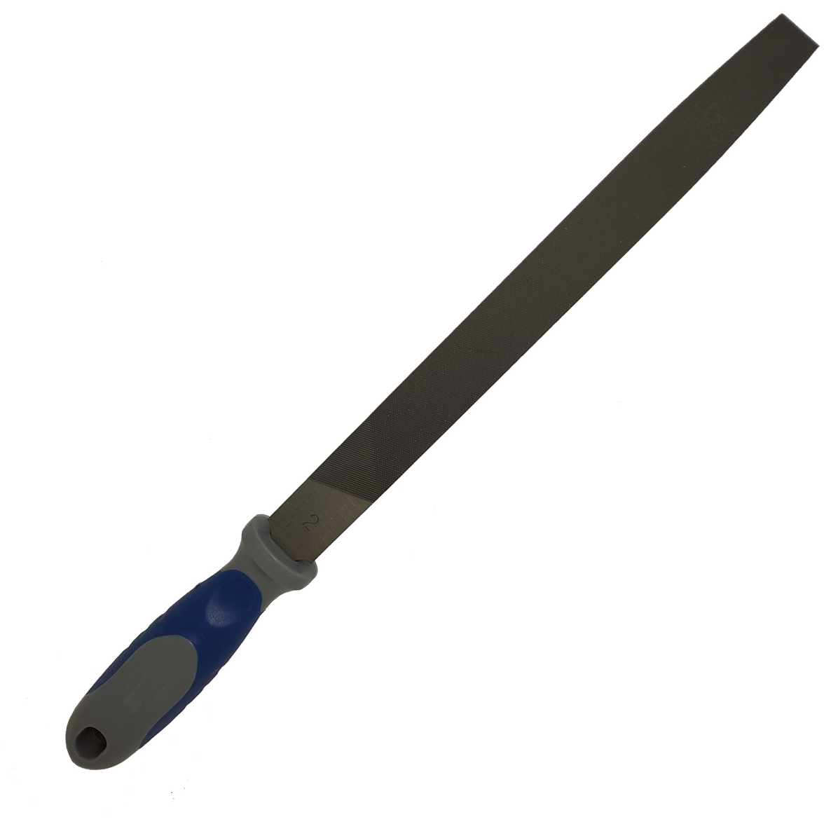 Lawson-HIS EF417H 12" Flat Second Cut File with Plastic Handle