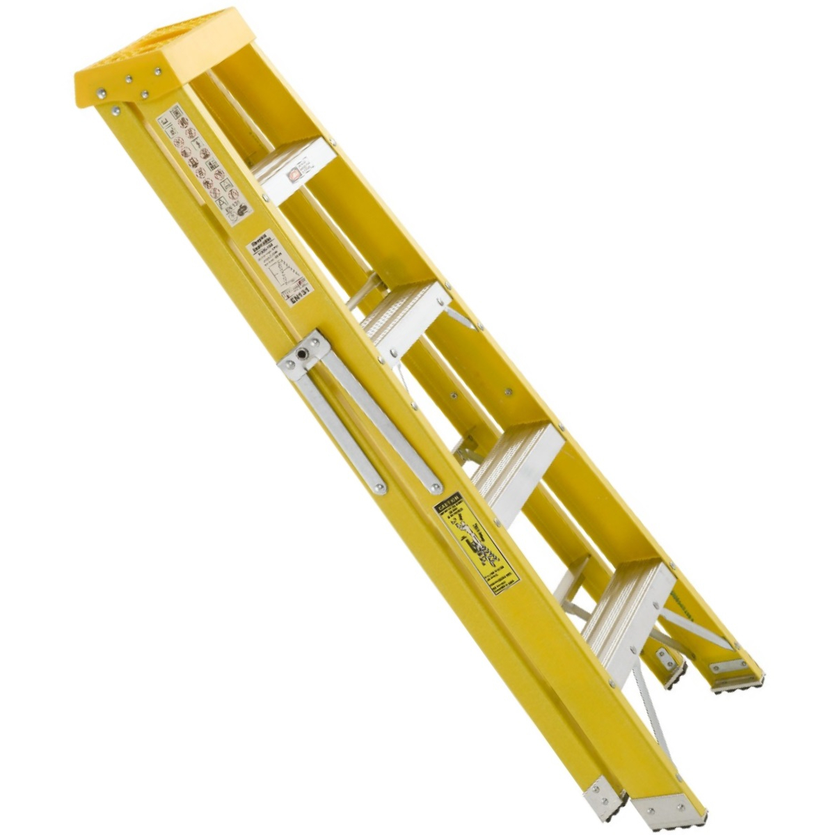 Zarges 300518 Fibreglass Swingback Stepladder with 8 Treads EN131