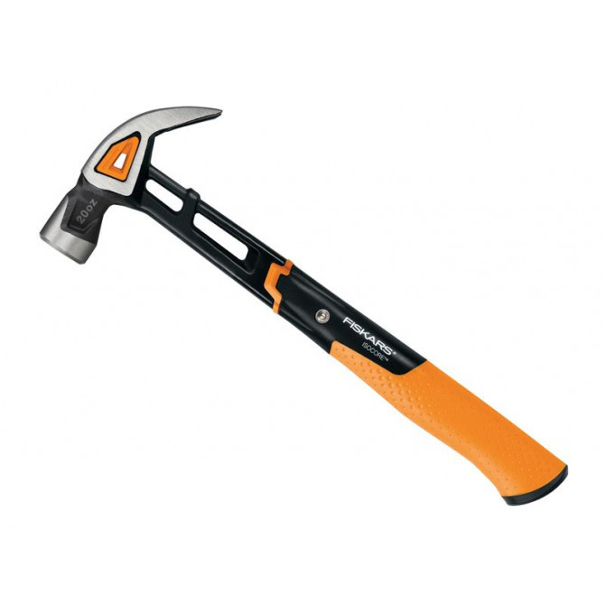 Fiskars 1027203 IsoCore Curved Finishing Hammer 570g (20oz)