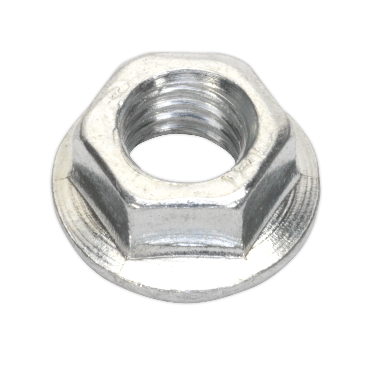 Sealey FN5 Flange Nut Serrated M5 Zinc Pack of 100