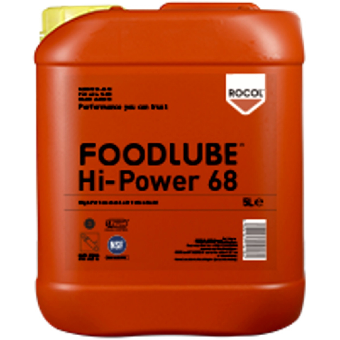 Rocol 16006 Foodlube Hi-Power 68 Lubricant (NSF Registered) 5ltr