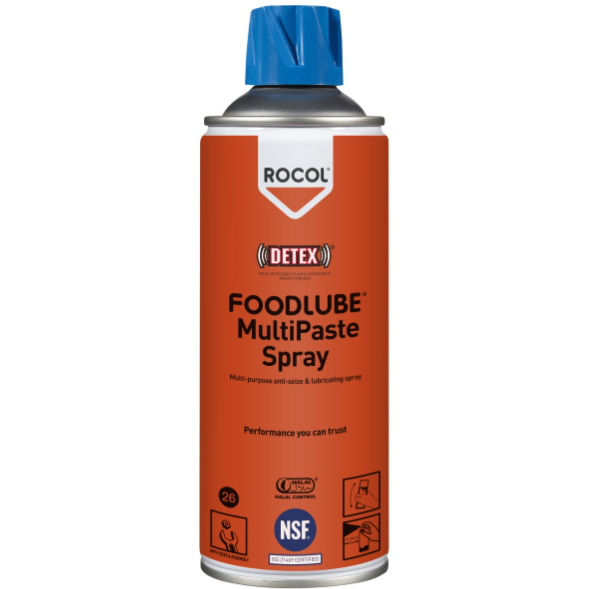 Rocol 15751 Foodlube Multi Paste Spray (NSF Registered) (Carton of 12 x 400ml)