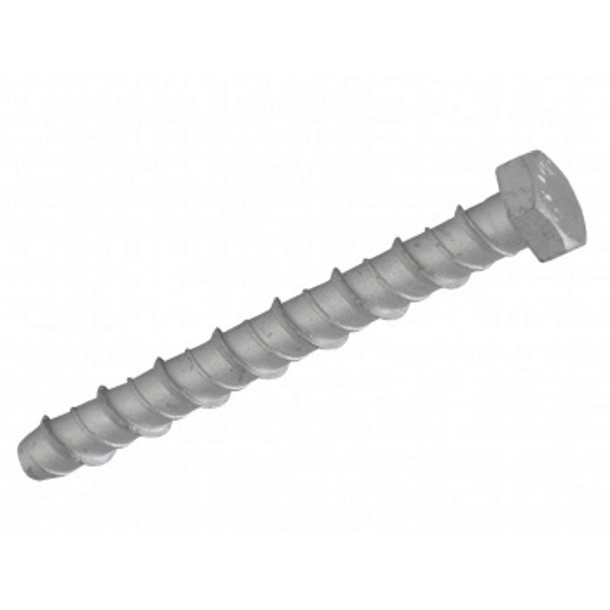 Forgefix LGB1275 Lightning Bolt Hex Head M12 x 75mm (Box of 50) FORLGB1275