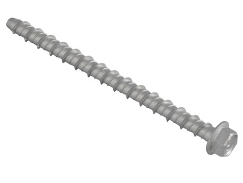 Forgefix 10LGB6100 Lightning Bolt Hex/Flange Head M6 x 100mm (Bag of 10) FORLGB6100M