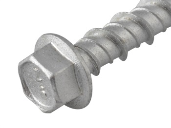 Forgefix 10LGB6100 Lightning Bolt Hex/Flange Head M6 x 100mm (Bag of 10) FORLGB6100M
