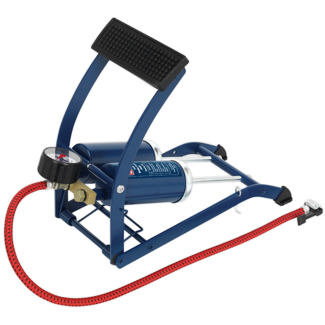 Sealey FP2 Foot Pump Twin Barrel