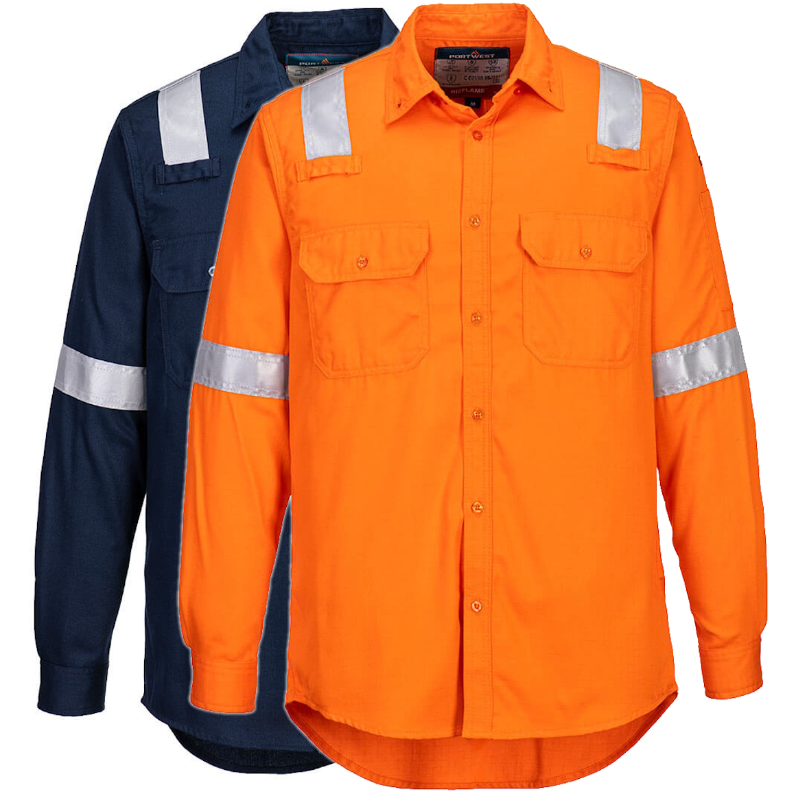 Portwest FR720 Bizflame Work Lightweight FR Shirt