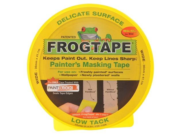 Frog Tape SHU202552 Delicate Masking Tape 24mm x 41.1m