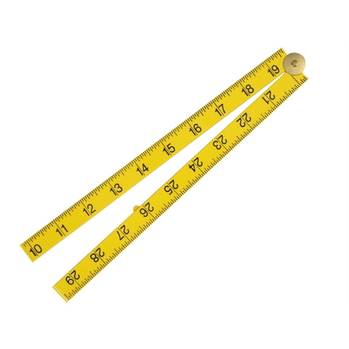 Fisco XFY1ME Yellow ABS Nylon Rule 1m (39") FSCXFY1ME