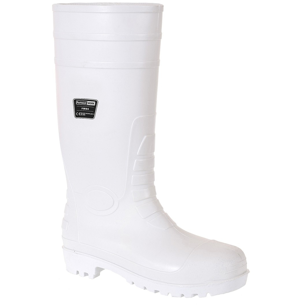 Portwest FW84 Safety Food Wellington S4 - White