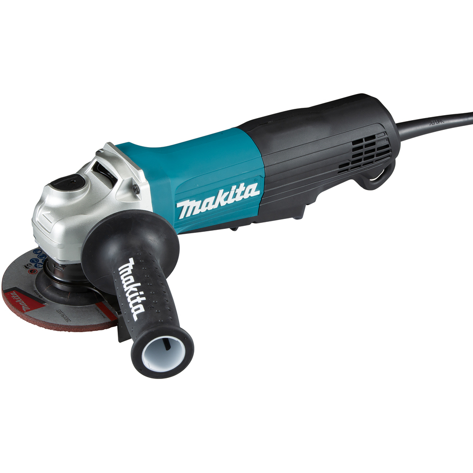 Makita GA4550R 4½" (115mm) Angle Grinder with Soft Start and Anti-Restart-240V