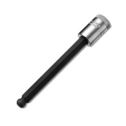 Gedore 1505726 5mm Hex Ball End Long Screwdriver Bit Socket 3/8" Drive