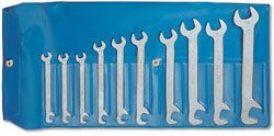 Gedore 6099000 Double Ended Midget Spanner Set Metric