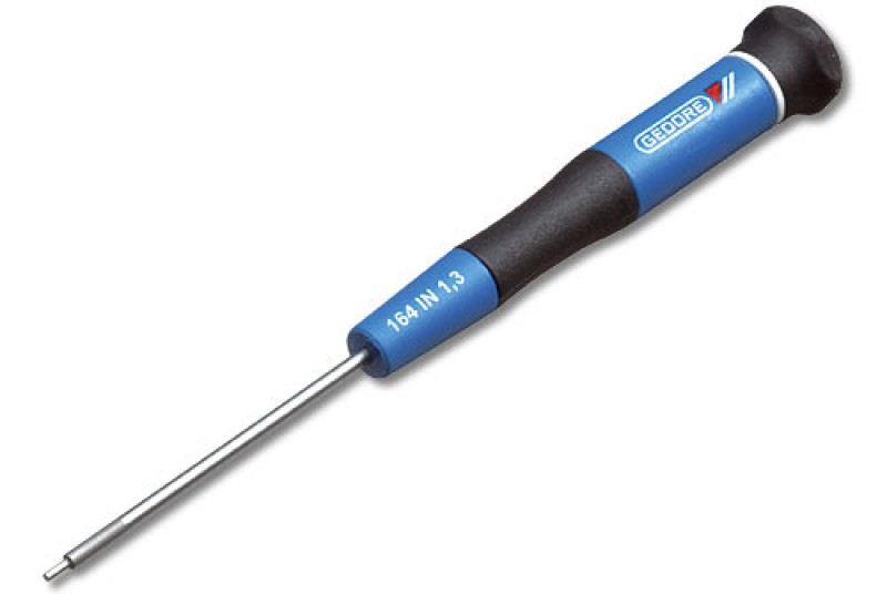 Gedore 1845063 0.7mm Electronic Screwdriver for In-Hex Screws 164 IN 0.7