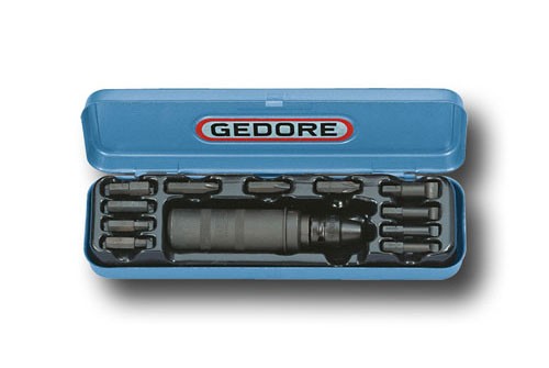 Gedore 6654600 Hand-Operated Impact Driver Set 1/2" Drive