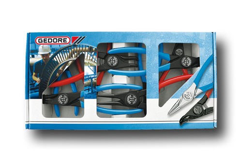 Gedore 6700490 Set of Circlip Pliers 8 Piece S 8008