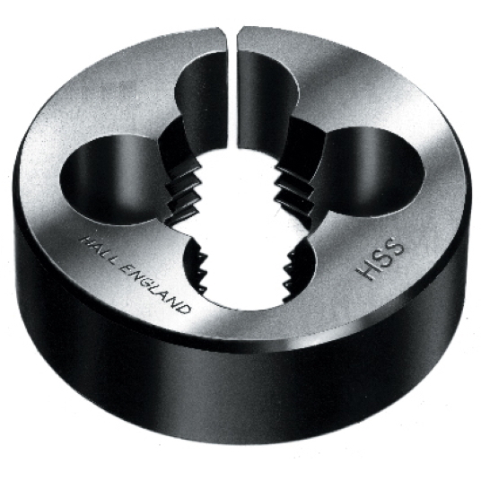 G&J Hall 12X5/8F2 5/8" BSF Circular Split Die RH HSGT 2" O/D