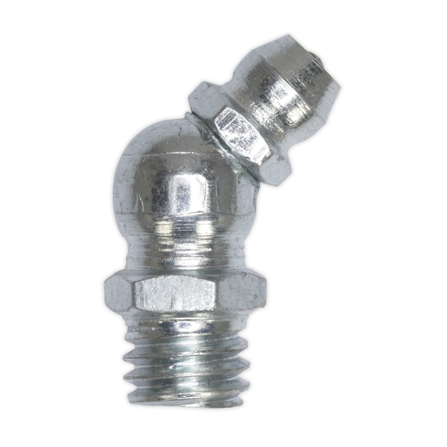 Sealey GNM11 Grease Nipple 45 8 x 1mm Pack of 25