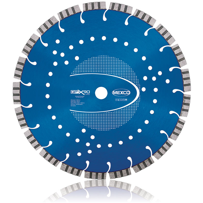 Mexco GPX9012522 125mm x 22mm  X90 General Purpose Diamond Blade 
