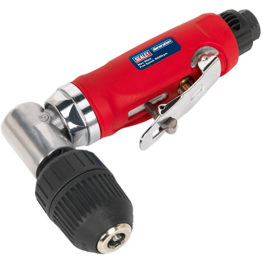 Sealey GSA231 Air Angle Drill with 10mm Keyless Chuck