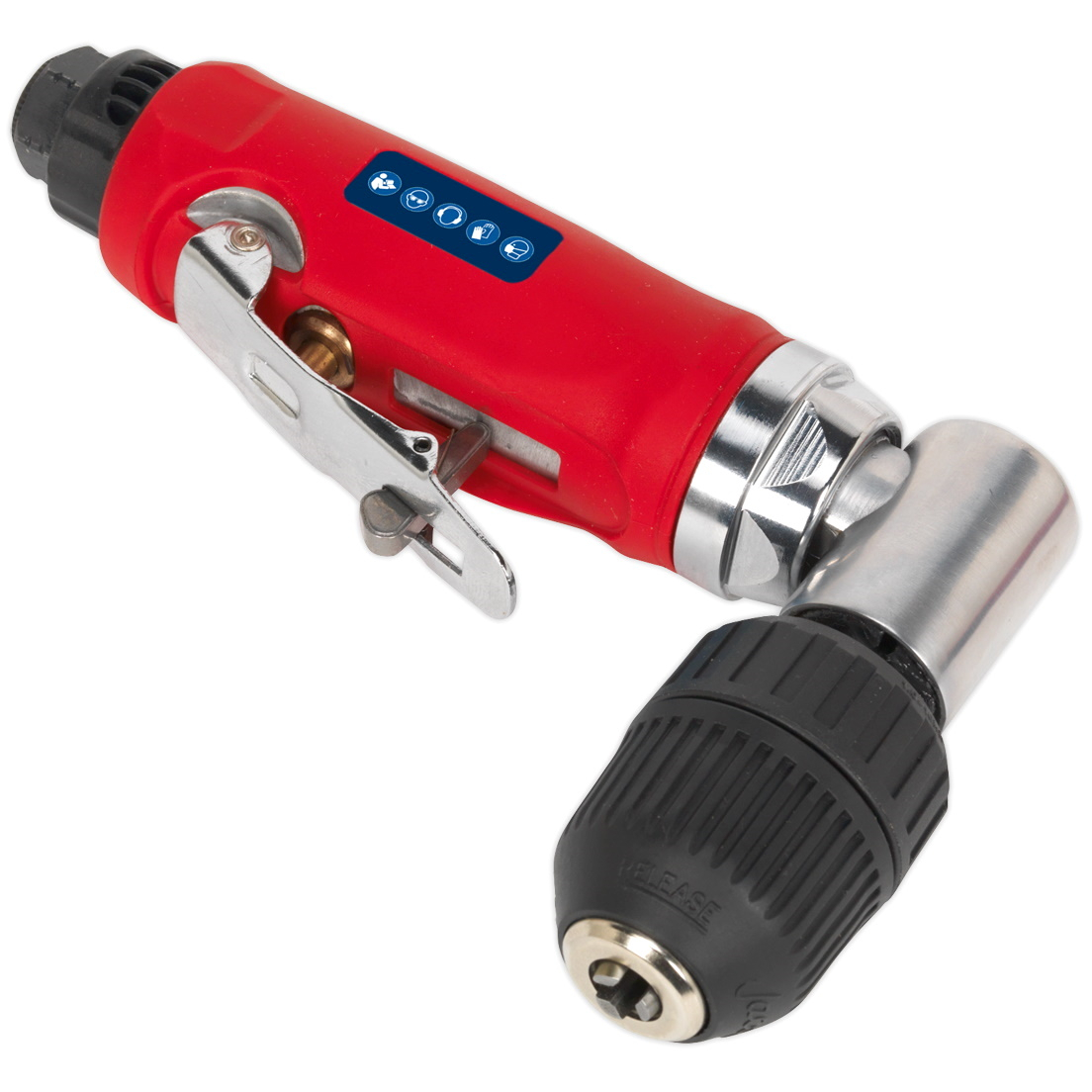 Sealey GSA231 Air Angle Drill with 10mm Keyless Chuck